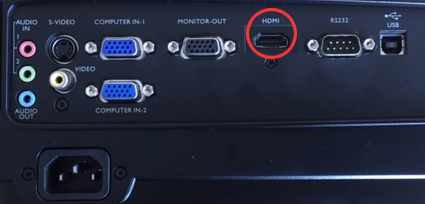 プロジェクター配線